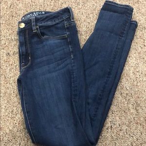 American eagle high waisted skinny jeans